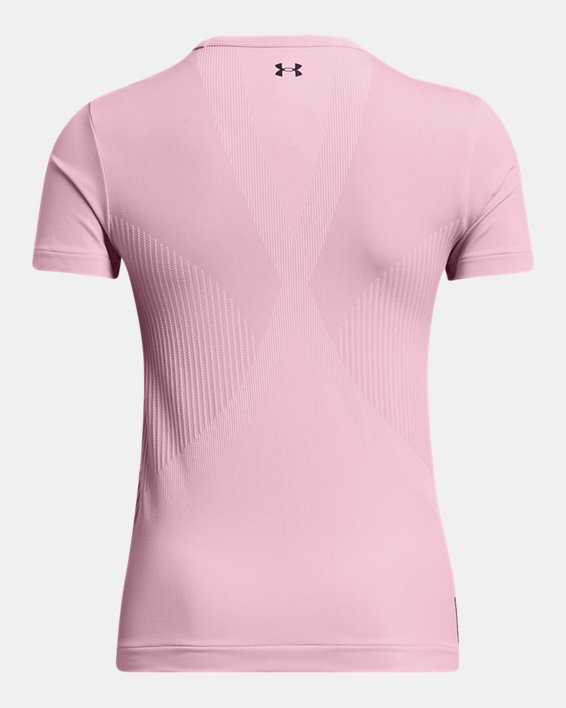 Camiseta de manga corta UA Vanish Elite Seamless para mujer, Pink, pdpMainDesktop image number 5